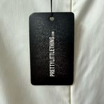 Pretty Little Thing NWT Ivory Satin High Neck Jumpsuit 6 Photo 7