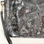 Victoria's Secret  Clear Jelly Black Lace Large Wristlet Bag Pouch Photo 1