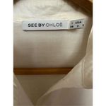 See By Chloe  White Long Sleeve 100% cotton  Size 2 Photo 2
