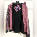 Reebok  Women’s Mauve Fleece Lined Windbreaker Jacket  Photo 4