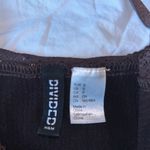 H&M Brown V-Neck Lace Tank Top Photo 2