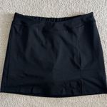 Elegant Black Mini Skort Size L Photo 3