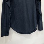 Lululemon Yogini 5 Year Long Sleeve Tee Pima Cotton Size 12/14 Navy Blue Photo 5