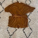 Lovers + Friends Nighttime Sky Romper in Coffee Brown Photo 2