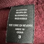 Torrid  Women's [Size 3‎ XL] Burgundy Paisley Print Knit Pants Stretch Leggings Photo 1