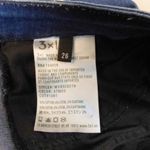 3x1 NYC Womens Size 26 Blue Skinny Raw Hem Skinny Ankle Jeans Stretch W3RSC0519 Photo 10