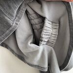 Juicy Couture Vintage Y2K Grey Velour Drape Short Wide Sleeve Hooded Poncho Cape Photo 12