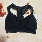 Rue 21 Black lace bralette with padding. New with tags. Photo 3
