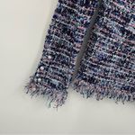 ZARA  Frayed Tweed Textured Top Size‎ Large Photo 6