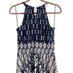 London Times Blue and White Patterned Maxi Dress Patterned Size 6 Wedding Guest Shower Boho Photo 6