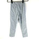 Brandy Melville John Gault Womens Crop Pants Pull On Striped Navy Blue White Size XS Photo 1