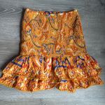 Farm Rio NEW  Palms Party Smocked Mini Skirt Medium Photo 6