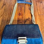 Michael Kors  Sloan Denim Chain Shoulder Bag Photo 0