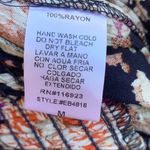 easel Los Angeles cropped wide leg floral crepe ruffle jumpsuit M Photo 5