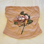 Silky Mesh Tube Top Parade Rose Pink Photo 0