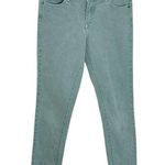 ZARA  Premium Collection slim Fit Denim teal Skinny Low Rise Jeans Size 2 Photo 0