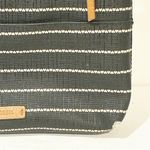 Fossil  Devon Black With White‎ Stripes Crossbody Vegan Leather Shoulder Bag Photo 2
