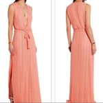 Melissa Odabash lace maxi dress swimsuit cover up size small Pink Photo 1