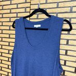 Madewell  Blue Tank Midi‎ Dress Size 3X Photo 2