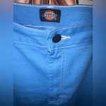 Dickies  Women's Light Blue Straight Leg Pants Photo 2