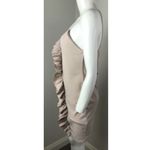 Missguided  Tan Biege Ruffled Dress 8 Photo 1