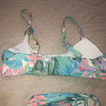 Bebe  pastel tropical print bikini Photo 4