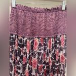 VTG 90s Purple Lace & Floral Roses Mid Photo 4