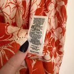 THE GREAT Cascade Dress in Burnt Red Hibiscus Flower Size undefined Photo 10