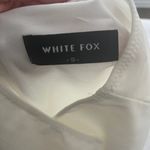 White Fox Boutique White Mesh Shorts Photo 4