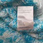 Free People Winter Storm Tunic Knit Dress Boucle Sweater Size Medium Ice Blue Photo 7