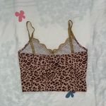 Leopard Lace Cami Brown Size XS Photo 1
