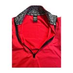 PINK - Victoria's Secret PINK ULTIMATE Victoria's Secret 1/4 Zip Bright Pink Pullover with Thumb Holes XS Photo 3