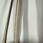 Free People  large cream gray washed tote purse 16x12x6.5" 11" handle Photo 7