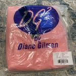 Diane Gilman Vintage DG2 by Virtual Stretch Cropped Denim Jeans Coral 14P NWT Photo 2