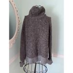 Rachel Zoe  Turtleneck Sweater Women's Gray Wool Long Sleeve Pullover Large Photo 1
