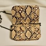Snakeskin Pattern Crossbody/Belt Bag Brown Photo 4