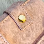 Bebe NWOT Los Angeles Evie with shoulder strap Pink Pebble Faux Leather Photo 10