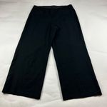 Old Navy Black Stretch Canvas High Rise Wide Leg Pixie Pant XL Photo 0