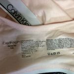 Calvin Klein  Womens Pink Scoop Neck Pullover Athletic Yoga Sports Bra Top Size M Photo 2