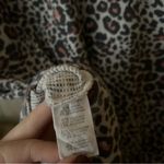 P.J. Salvage Animal Print Thermal Pajama Set Lounge Cheetah Leopard Pink Size XS/S Photo 8