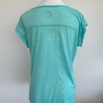 Nike Green and Blue Cap Sleeve /Shear Tee Photo 1