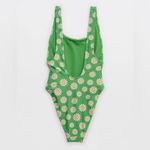 Aerie  Swimsuit One Piece Cheekiest Smiley Floral NWT Size Small Photo 2