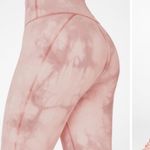 Fabletics High-Waisted Powerhold 7/8 Legging in Pink Marble Photo 2