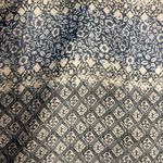 Madewell Moroccan Tile Maxi Slip Dress Blue Cream Sheer Fully Lined Size M Boho Photo 6