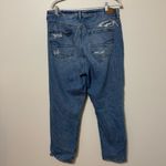 American Eagle  Mom Jeans Size 14 Regular Distressed Photo 4