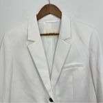 Everlane  Women's Size 14 Oversized White Blazer Classic‎ Preppy Contemperary Photo 1