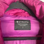 Athleta  Downtown Puffer Jacket in Magenta Fuschia Photo 5
