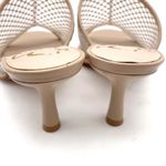 Ted Baker  Celya Crystal Mesh Heeled Mules Sandals Nude Tan Size EU 39 US 8.5 Photo 12