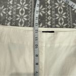 Talbots White Wide Leg Crop Pants Cargo Pockets Size 16 Photo 9