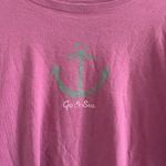Life is Good  Pink Anchor T-Shirt Photo 2